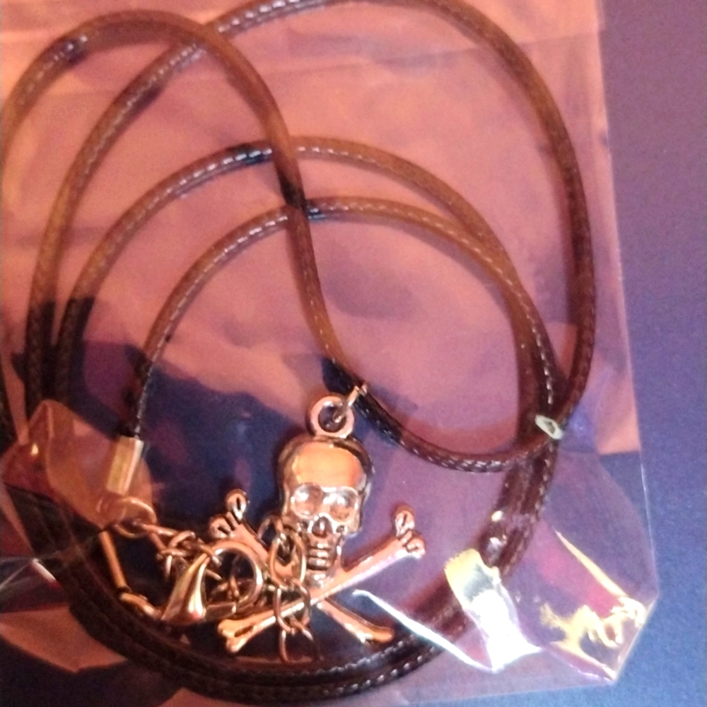 ☠️ Skull &Crossbones Necklace ☠️